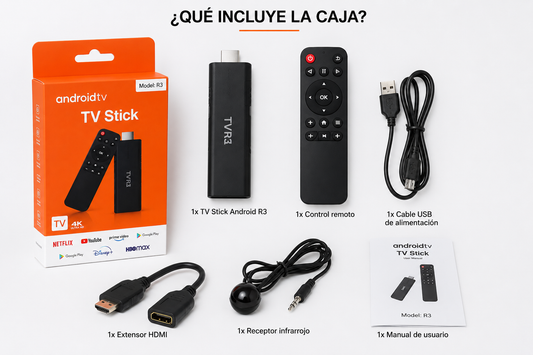 TV Stick Android 14 4k|Convierte cualquier TV en Smart TV