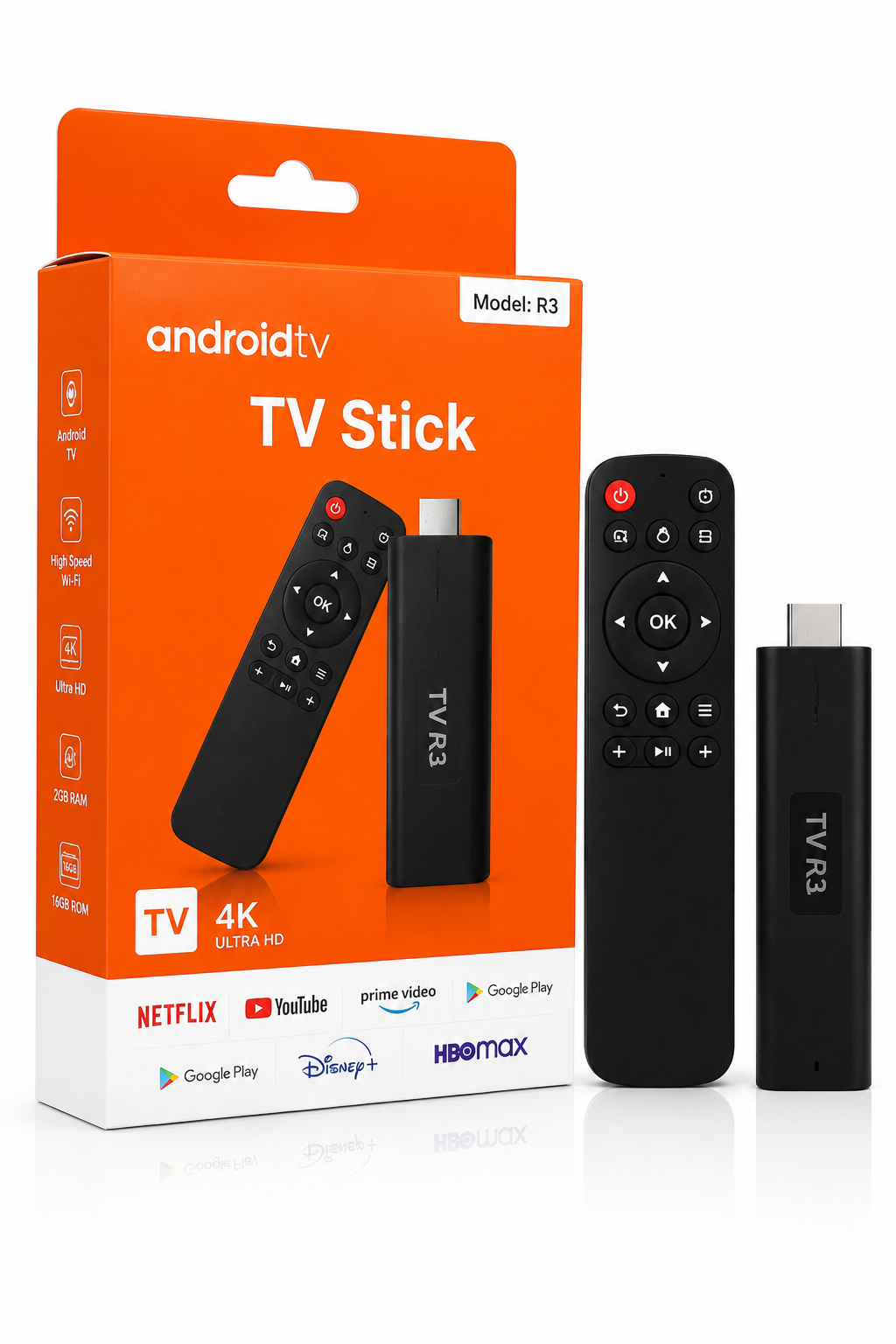 TV Stick Android 14 4k|Convierte cualquier TV en Smart TV